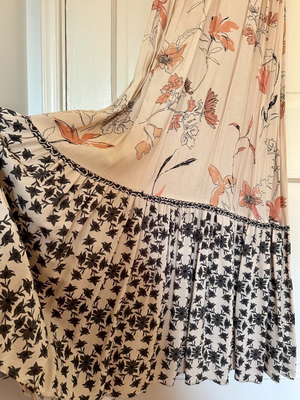 HM | Strappy Maxi Floral Dress (size medium)